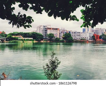 Hatirjheel Lake Beauty In Dhaka Bangladesh 