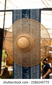 Hats made from natural materials of Thailand.