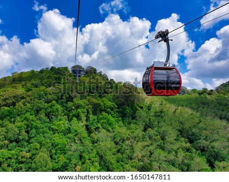 Hatyai Cable Car You can also launch vividly in the sky overlooking the city of Hat Yai