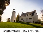 Haunted Great Lakes Lighthouse. The old Presque Isle Lighthouse on the coast of Lake Huron is reportedly haunted by the ghost of a light keeper. 