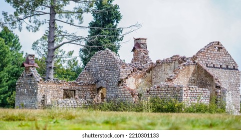 Haunted House Old Abandoned Area On Moutain Area North Pakistan