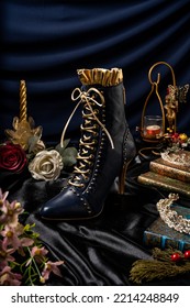 Haute Couture Shoes For Kingdom Or Rich Aristocrat In The Renaissance Era 