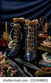 Haute Couture Shoes For Kingdom Or Rich Aristocrat In The Renaissance Era 