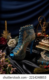 Haute Couture Shoes For Kingdom Or Rich Aristocrat In The Renaissance Era 