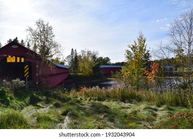 The Hautes Laurentides Region Of Quebec During Fall