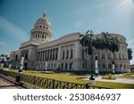 Havana, Cuba, 18th April 2024: National Capitol of Cuba