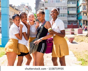 Young cuban girls