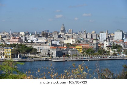 Havana Cuba Top View Stock Photo 1057857923 | Shutterstock