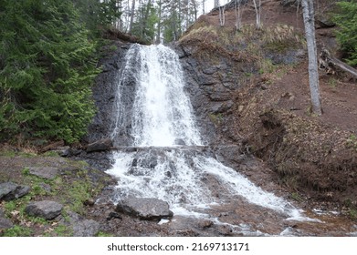 Haven Falls In The Keweenaw Peninsula 