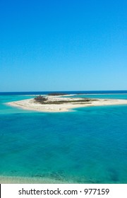 Haven: island and water of Dry Tortugas National park, florida