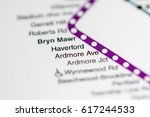 Haverford Station. Philadelphia Metro map.