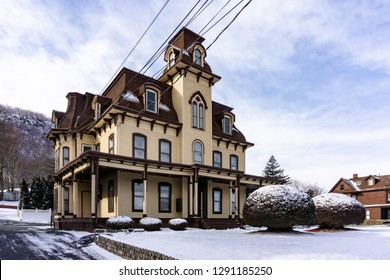 Haverstraw, NY/United States - Jan 21, 2019: House That Influenced Alfred Hitchcock 