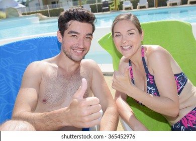 having a good time