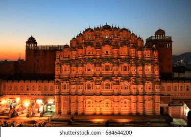 Hawa Mahal Palace In Jaipur