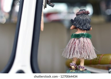 Hawaiian Doll Back Inside Car
