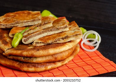 Hawawshi with meat on the Egyptian style - Shutterstock ID 2055210752