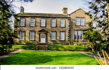 Haworth / United Kingdom -  23 February 2018: Emily Bronte House - Haworth