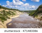 Hay River below Louise Falls, Northwest Territories, Canada