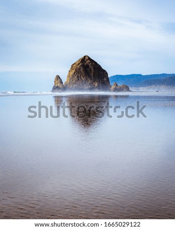 The Haystack on the Oregon Coast