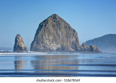 Haystack Rock on Canon Beach, Oregon