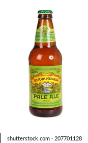 Hayward, CA - July 27, 2014: Bottle Of Sierra Nevada Pale Ale, Brewed By The Sierra Nevada Brewing Company, Chico, CA