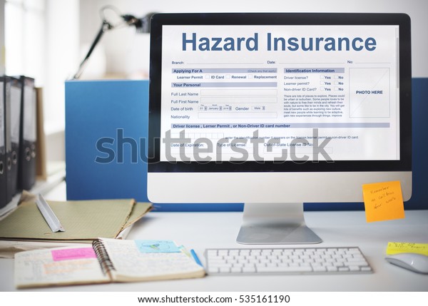 Hazard\
Insurance Damage Harm Risk Safety\
Concept