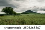 Hazmburk Castle and the landscape of the Bohemian Central Highlands