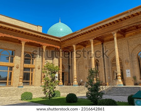 The hazrati imam mosque complek in Uzbekistan