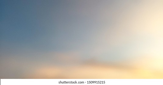 Hazy Blue Skies In Aruba