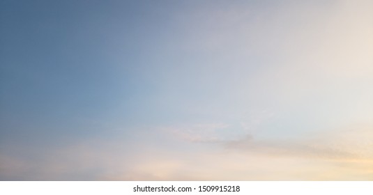 Hazy Blue Skies In Aruba