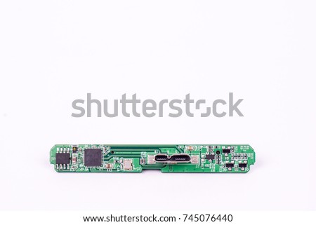 HDD Sata Link Card, isolated on white background