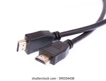 hdmi cable isolated on white background
