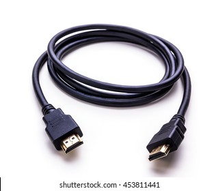 HDMI Cable isolated on white background