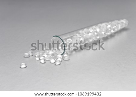HDPE. Transparent Polyethylene granules.Plastic pellets. Plastic Raw material .High Density Polyethylene (PE-HD), PE-LD.  IDPE.