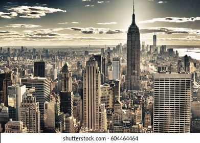 HDR image of the New York City.