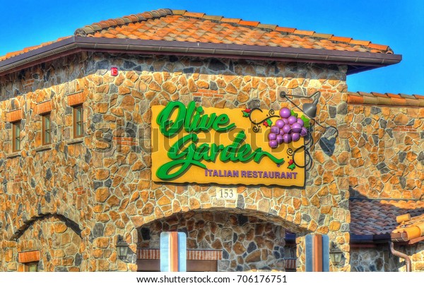 Hdr Image Olive Garden Italian Restaurant Signs Symbols Food