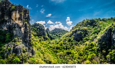 HDR Mountain Cha Am Phetchaburi Thailand