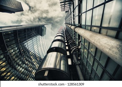 HDR Picture Of Skyscraper In London