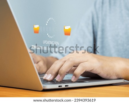 he concept is updating the current documentation or software operating system, revamping the system to provide modern functionality. Release new versions for future use by users.