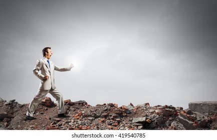 He faces difficulties