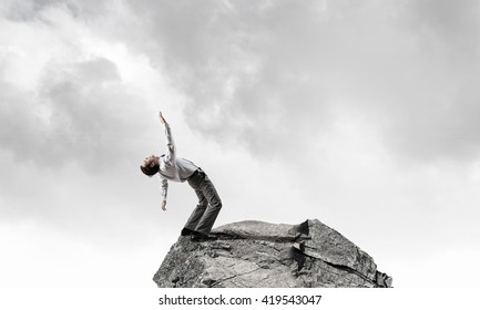 He faces difficulties