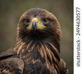 he Golden Eagle is a magnificent bird of prey, revered for its powerful build and striking appearance. With a wingspan stretching up to seven feet, it soars effortlessly through the skies, showcasing 