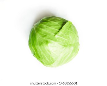 Head Of Cabbage Picture Top View