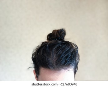 Head of female with dirty greasy hair - Shutterstock ID 627680948