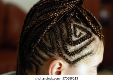 Hairstyles With Braids Images Stock Photos Vectors
