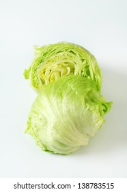 Head Of Ice Lettuce, Cut In Half