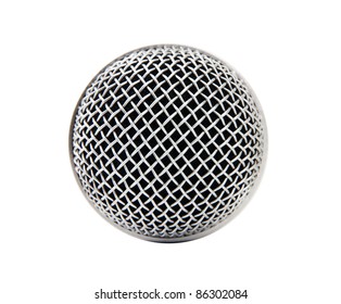 head microphone isolated on white background - Powered by Shutterstock