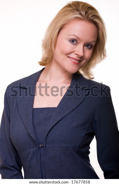 Head Shoulders Attractive Short Hair Blond Stock Photo Edit Now