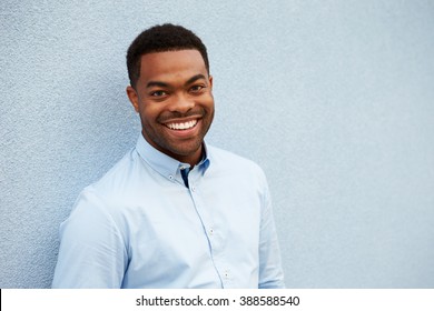 Head and shoulders portrait of young African American man - Shutterstock ID 388588540