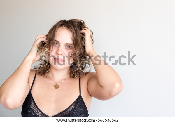Head Shoulders View Natural Looking Young Stock Photo Edit Now